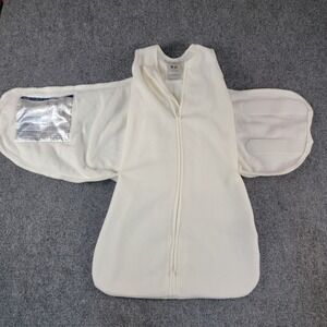 HALO SleepSack Swaddle Cream Fleece Baby Wearable Blanket Small 3-6 Months